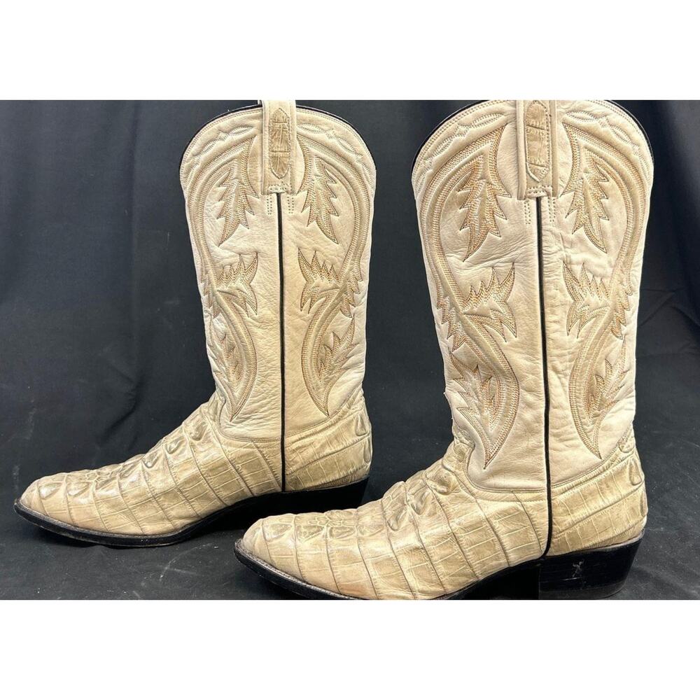 Botas Jaca Alligator Print Men's Cowboy Boots Sz 12